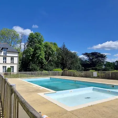 아파트 Appt A Baden Au Chateau De Kergonano